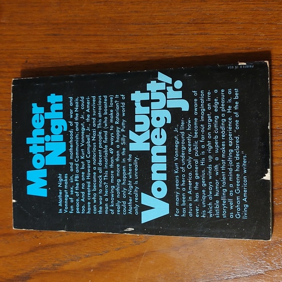 3 Kurt Vonnegut Novels. Dead Eye Dick 1st, Mother Night, & Slaughterhouse Five - Picture 6 of 7